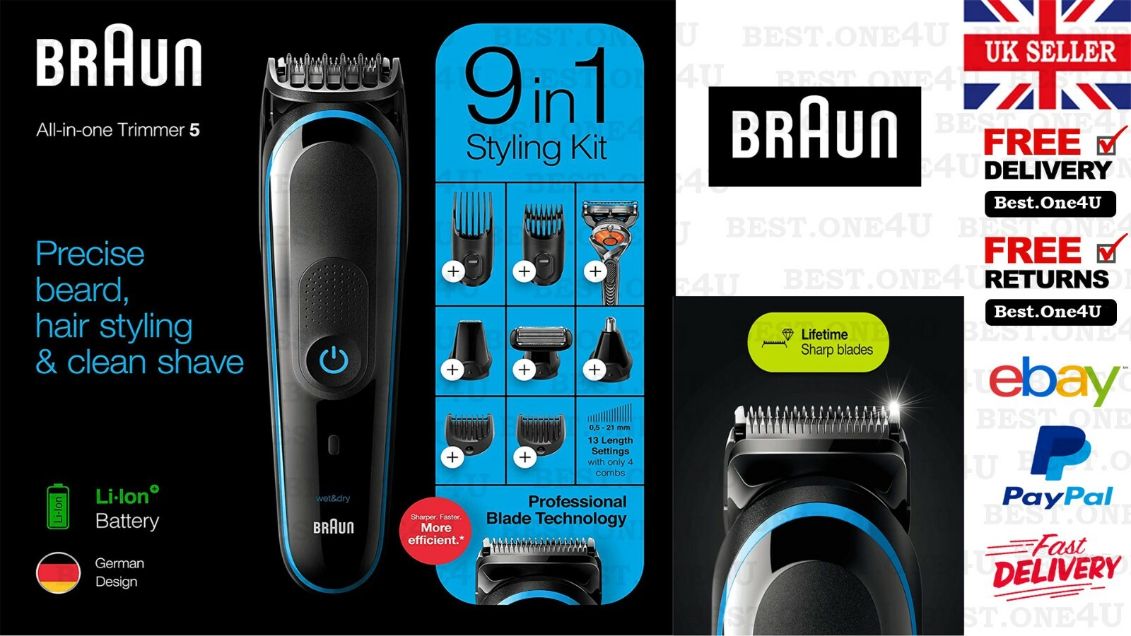 braun all in one trimmer 5